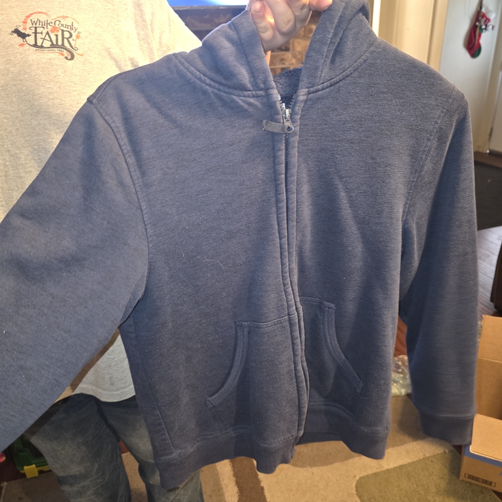 Wonder Nation Dark Blue Kids Hoodie Jacket
